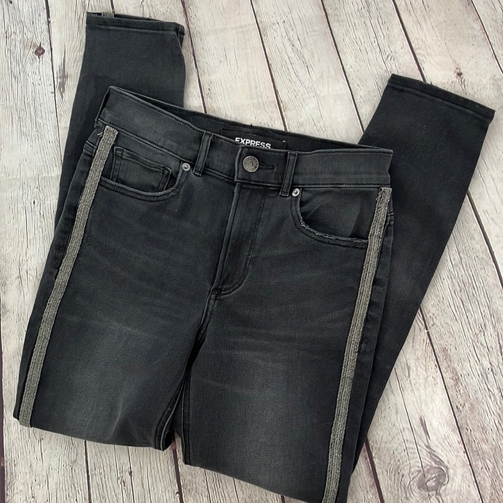 Express High-Rise Ankle Legging Jeans